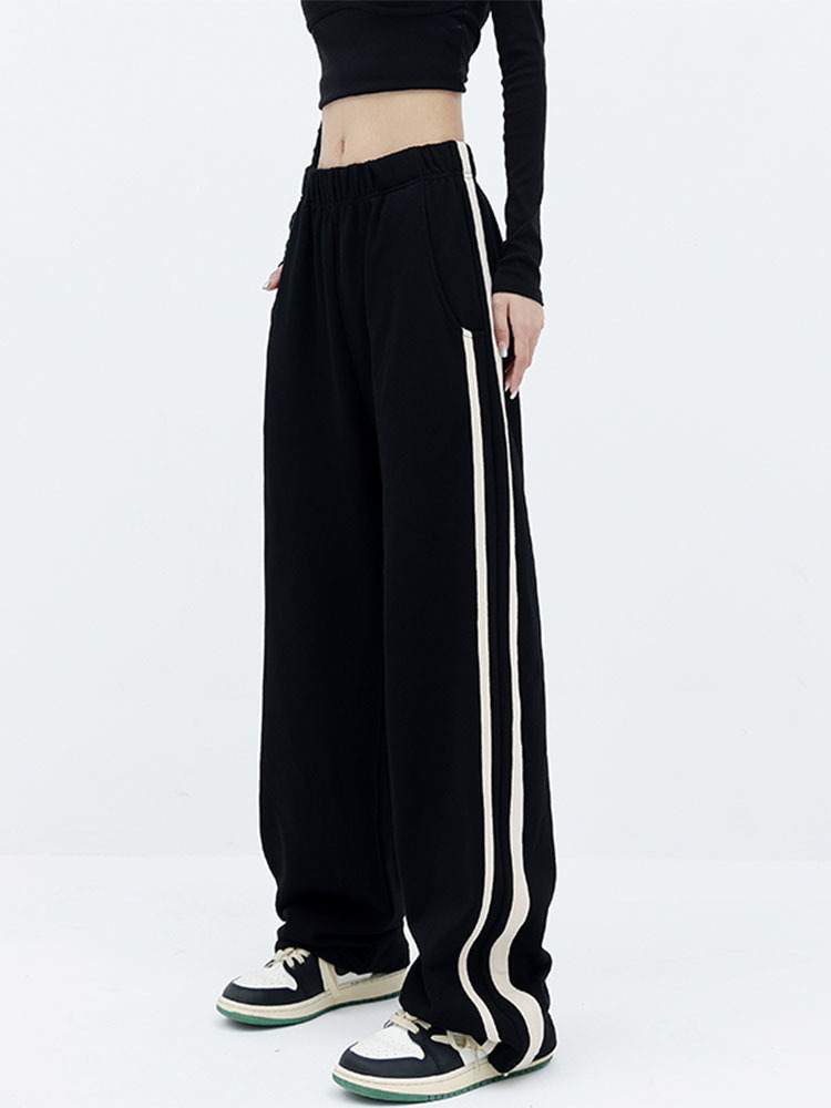 Women's Pants s Harajuku Side Stripe Casual Womens Joggers Sweatpants Elastic Low Waist Hippie Baggy Trousers Street Style Straight Y2K 221011, Apricot yellow
Women's Pants s Harajuku Side Stripe Casual Womens Joggers Sweatpants Elastic Low Waist Hippie Baggy Trousers Street Style Straight Y2K 221011, Apricot yellow