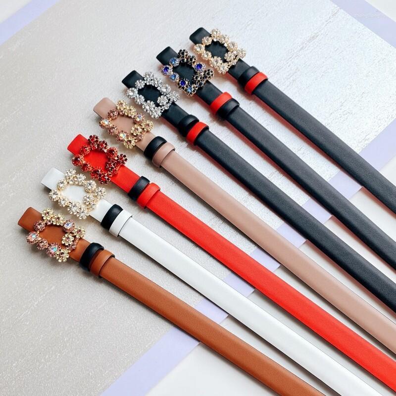 Belts Color Diamond Buckle Cowhide Dual-use Belt Fashion 2.0 Fine Version Of Snow Beads Hanging Women's BeltBelts, Black
Belts Color Diamond Buckle Cowhide Dual-use Belt Fashion 2.0 Fine Version Of Snow Beads Hanging Women's BeltBelts, Black