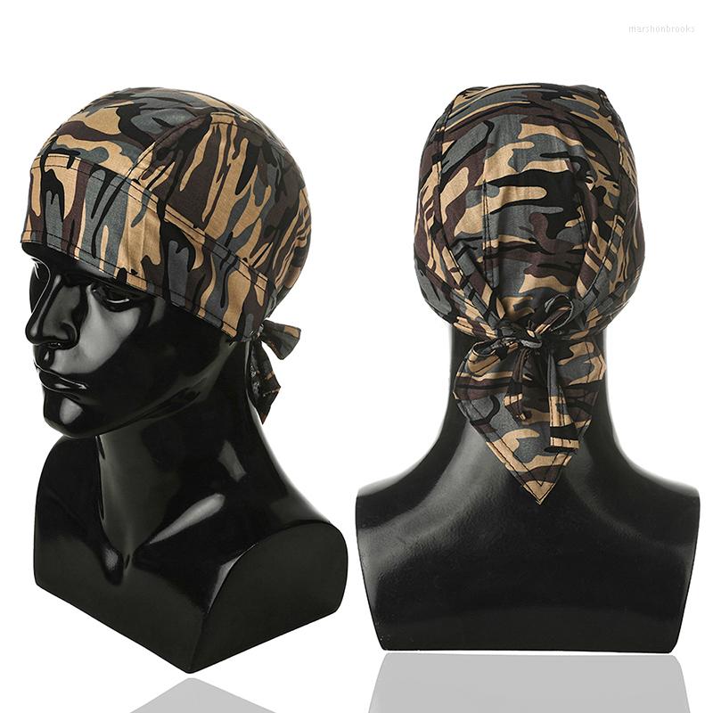 Berets Camouflage Cotton Pirate Hats Hip Hop Durag Long Tail Bicycle Men's Military Cap, 20175
Berets Camouflage Cotton Pirate Hats Hip Hop Durag Long Tail Bicycle Men's Military Cap, 20175