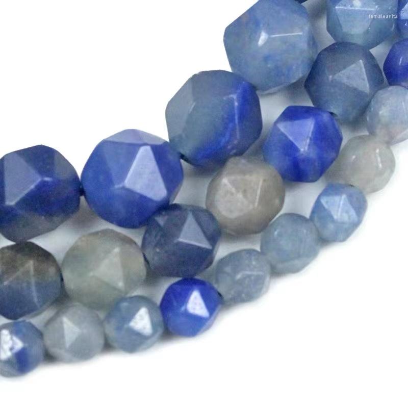 Beads Natural Faceted Blue Aventurines Stone Loose Spacer For Jewelry Making Handmade DIY Bracelet 6/8/10mm
Beads Natural Faceted Blue Aventurines Stone Loose Spacer For Jewelry Making Handmade DIY Bracelet 6/8/10mm