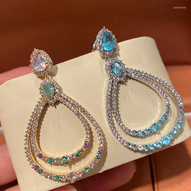 Hoop Earrings Vintage Blue Round Pendant For Women Exaggerated Wedding Accessories Luxury Jewelry 2022 Selling Birthday Gifts
Hoop Earrings Vintage Blue Round Pendant For Women Exaggerated Wedding Accessories Luxury Jewelry 2022 Selling Birthday Gifts