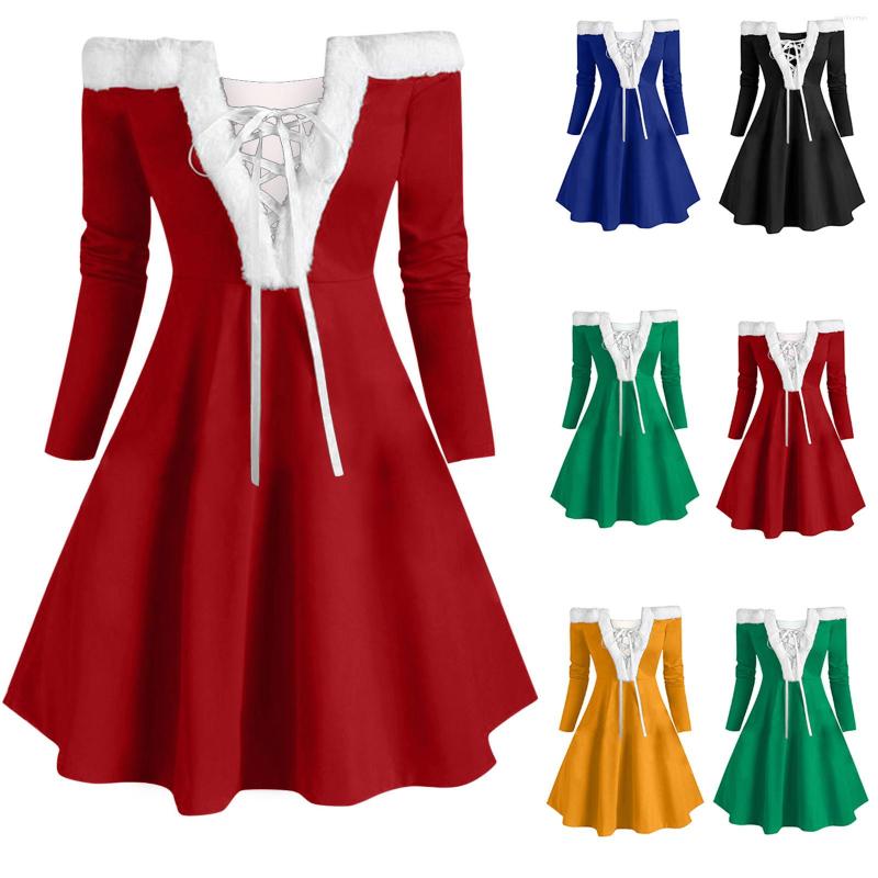 Casual Dresses Christmas Women Sexy Vintage Off The Shoulder Long Sleeve Dress Party Loose Bandage Wrap Winter 2022, A-yellow
Casual Dresses Christmas Women Sexy Vintage Off The Shoulder Long Sleeve Dress Party Loose Bandage Wrap Winter 2022, A-yellow