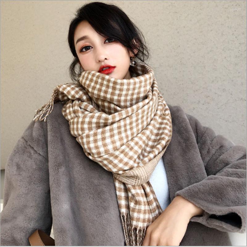 Bandanas Style Winter Wool Scarfs Designer Lattice Shawl Keep Warm Thickening Tassel Women Scarves
Bandanas Style Winter Wool Scarfs Designer Lattice Shawl Keep Warm Thickening Tassel Women Scarves