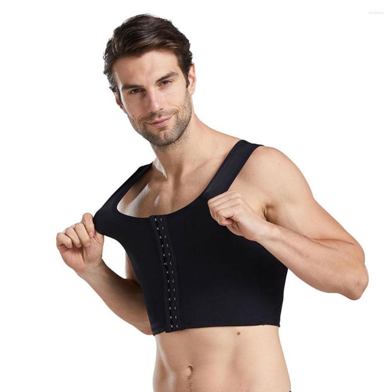 Men's Tank Tops Men's Back Plastic Chest Vest Corset Support Three-row Buckle Compression Underwear Fashion Simple Wholesale, Al
Men's Tank Tops Men's Back Plastic Chest Vest Corset Support Three-row Buckle Compression Underwear Fashion Simple Wholesale, Al