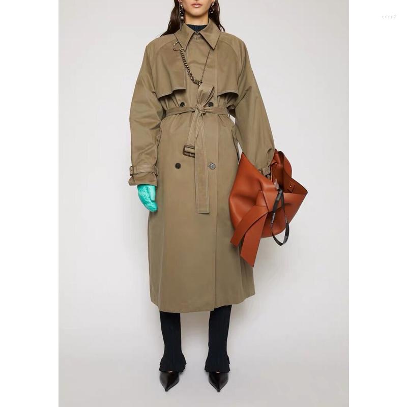 Women' Trench Coats QUALITY END 10.22 HIGH 2022 Autumn Winter Vintage Fashion Temperament With Belt Cotton Long Coat Women, Picture shown
Women' Trench Coats QUALITY END 10.22 HIGH 2022 Autumn Winter Vintage Fashion Temperament With Belt Cotton Long Coat Women, Picture shown