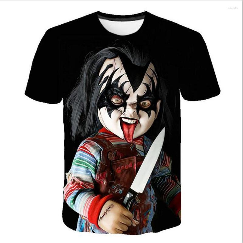 Men's T Shirts Men Women Chucky Skull Shirt 3D Horrible Horror Movie Tshirts Short Sleeve Tops Tees T-Shirt T-Shirts Plus S, Ivory
Men's T Shirts Men Women Chucky Skull Shirt 3D Horrible Horror Movie Tshirts Short Sleeve Tops Tees T-Shirt T-Shirts Plus S, Ivory