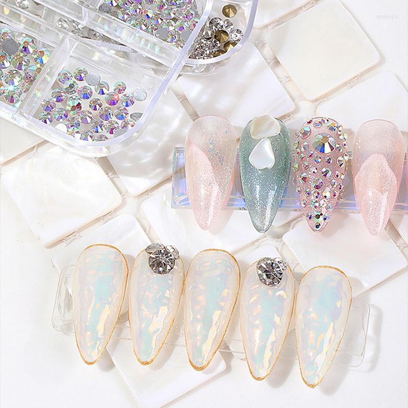 Nail Art Decorations 12 Grids Stickers Mixed Diamond Shell Stone Patch DIY Design Shiny Rhinestone Decals Manicures For
Nail Art Decorations 12 Grids Stickers Mixed Diamond Shell Stone Patch DIY Design Shiny Rhinestone Decals Manicures For