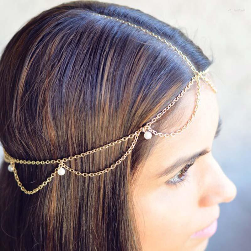 Hair Clips India Ornaments Women Water Wave Head Chain For Wedding White Beads Jewelry T004
Hair Clips India Ornaments Women Water Wave Head Chain For Wedding White Beads Jewelry T004