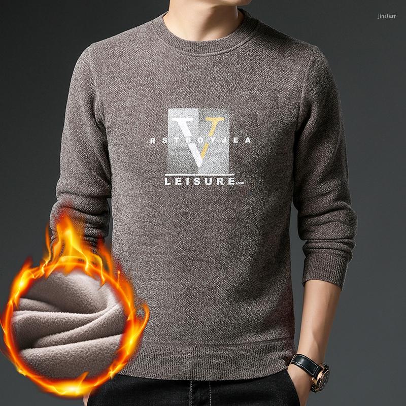 Men's Sweaters Men Winter Pullovers Fleece Thicker Warm High Quality Slim Fit O-Neck Clothes Size 3XL, 6690 gray
Men's Sweaters Men Winter Pullovers Fleece Thicker Warm High Quality Slim Fit O-Neck Clothes Size 3XL, 6690 gray