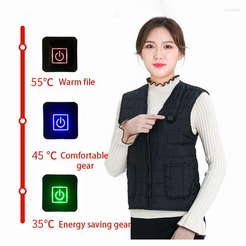 Women' Vests Men Women Outdoor USB Infrared Heating Vest Thermal Winter Warm Jacket Clothing, Black
Women' Vests Men Women Outdoor USB Infrared Heating Vest Thermal Winter Warm Jacket Clothing, Black