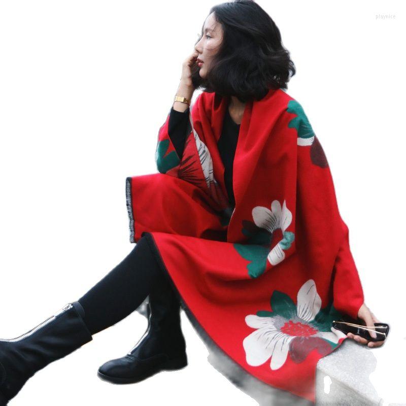 Scarves Winter Cashmere-Like Scarf Lady Design Warm Pashmina Blanket Net Red Women Shawl Female Thick Foulard All-Match
Scarves Winter Cashmere-Like Scarf Lady Design Warm Pashmina Blanket Net Red Women Shawl Female Thick Foulard All-Match