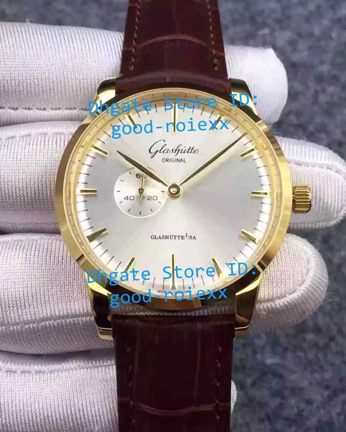 3 Style Mens Automatic Eta 2824 Gold Watch Calendar Senator Dive Watches Men 40mm Calf Leather Glashutte Top Luxury Men's Wristwatches
3 Style Mens Automatic Eta 2824 Gold Watch Calendar Senator Dive Watches Men 40mm Calf Leather Glashutte Top Luxury Men's Wristwatches
