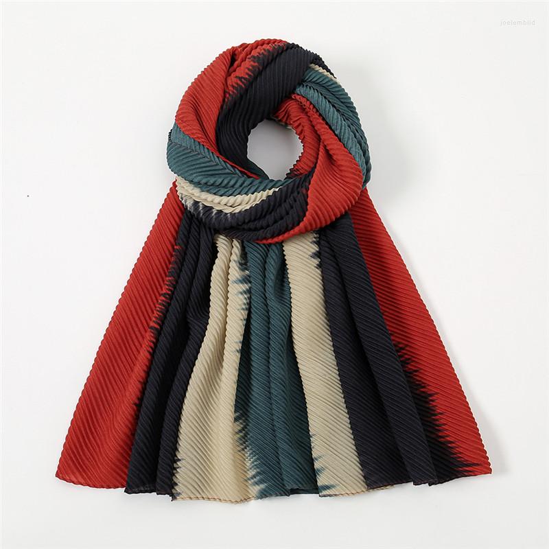 Scarves Autumn Winter Fashion Women Brand Viscose Scarf Color Blocked Wrinkle Hijab Shawls And Wraps Echarpe Foulards Femme 180 80Cm
Scarves Autumn Winter Fashion Women Brand Viscose Scarf Color Blocked Wrinkle Hijab Shawls And Wraps Echarpe Foulards Femme 180 80Cm