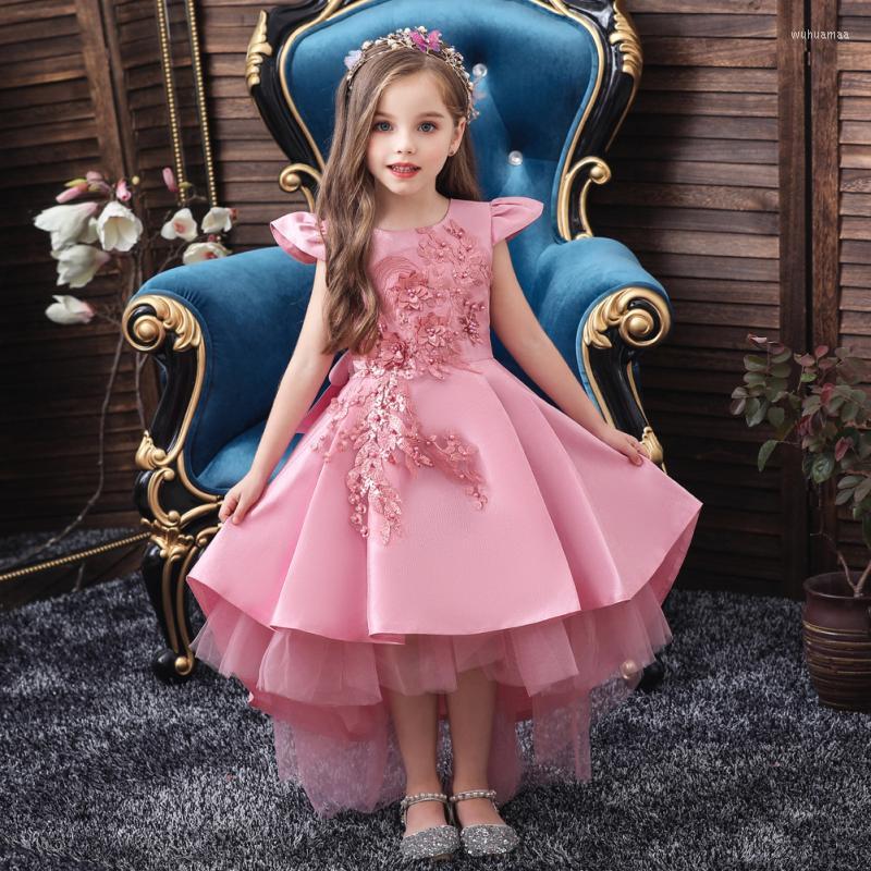 Girl Dresses Baby Girls Beading Wedding Trailing Tuxedo Dress Satin Party Flower Princess For Toddler Children Clothes, White-one size
Girl Dresses Baby Girls Beading Wedding Trailing Tuxedo Dress Satin Party Flower Princess For Toddler Children Clothes, White-one size
