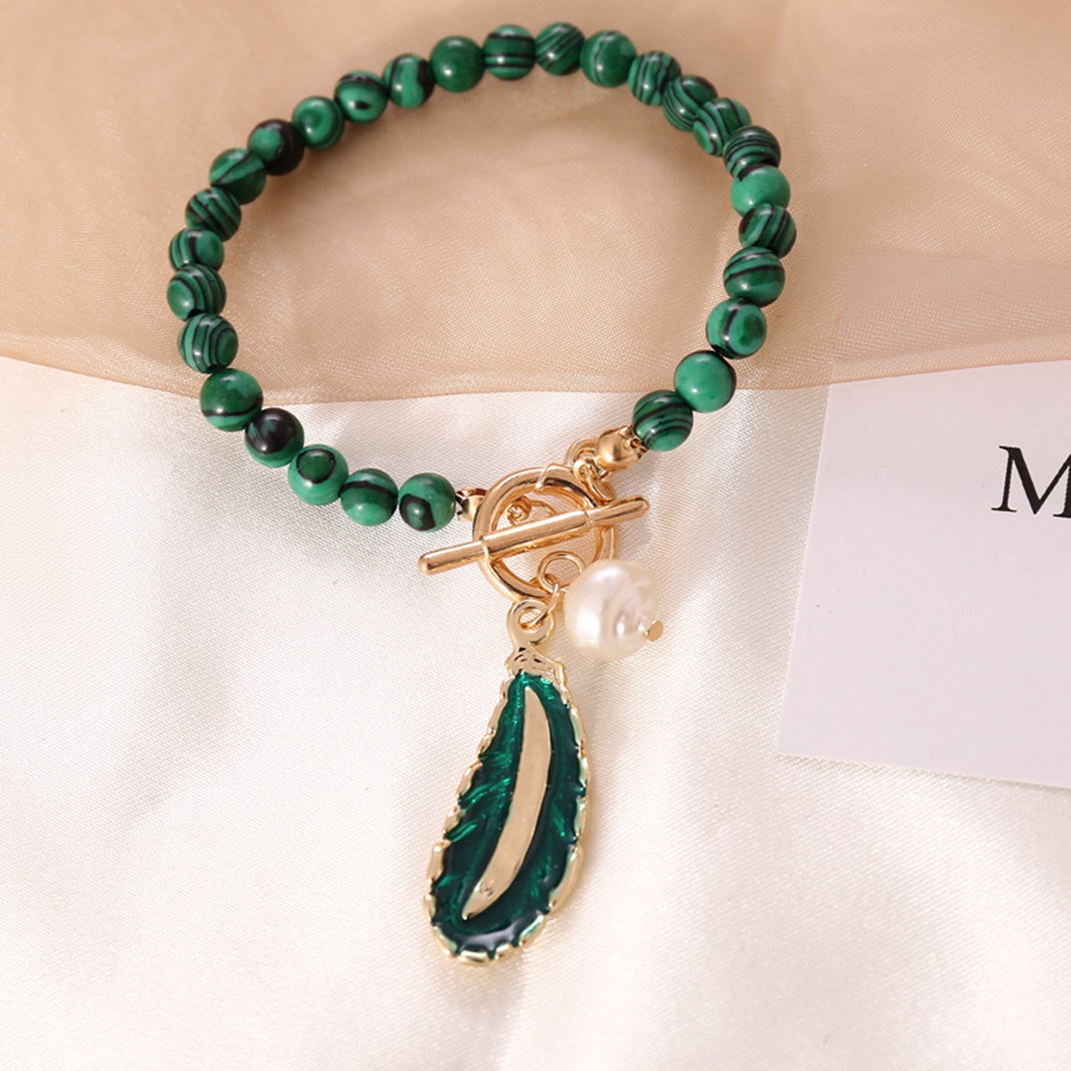 Adjustable Personality Bracelet Necklaces Set Lake Green Beads Peal Beaded Bracelets Necklace Set For Men Women
Adjustable Personality Bracelet Necklaces Set Lake Green Beads Peal Beaded Bracelets Necklace Set For Men Women