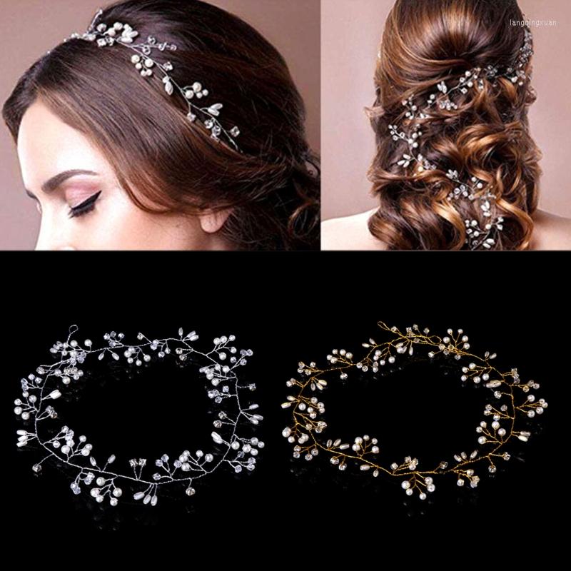 Headpieces 1 Set Luxury Wedding Bridal Rhinestone Faux Pearl Headband Tiara Hair Chain Headpiece
Headpieces 1 Set Luxury Wedding Bridal Rhinestone Faux Pearl Headband Tiara Hair Chain Headpiece