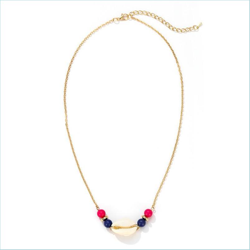 Beaded Necklaces Contracted The New National Wind Candy Color Round Bead Necklace Fashion Natural Shell Pendant Chain Of Clavicle Dr Dhfl3
Beaded Necklaces Contracted The New National Wind Candy Color Round Bead Necklace Fashion Natural Shell Pendant Chain Of Clavicle Dr Dhfl3