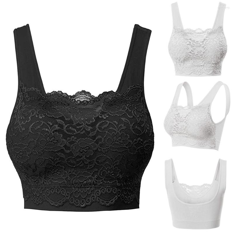 Bras Women Push Up Sports Seamless Lace Bra Top With Front Cover White Black Lingerie Bralette Sexy #YJ
Bras Women Push Up Sports Seamless Lace Bra Top With Front Cover White Black Lingerie Bralette Sexy #YJ