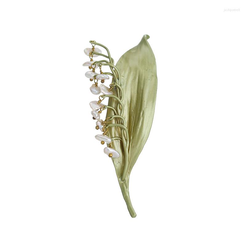 Brooches Creative Lily Of The Valley Brooch Pearl Flower Woman Girl Party Clothes Ornaments Gift
Brooches Creative Lily Of The Valley Brooch Pearl Flower Woman Girl Party Clothes Ornaments Gift