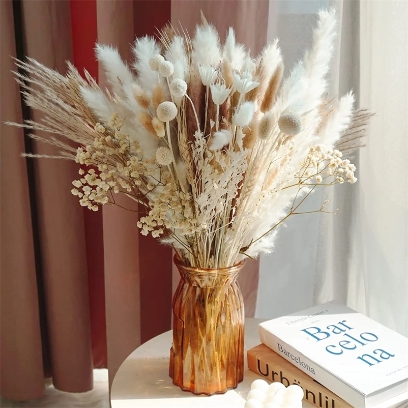 Faux Floral Greenery pcs Dried Pampas Grass Pompous Grass Bunny Tails Dried Flowers Reed Grass for Flower Boho Wedding Home 221010
Faux Floral Greenery pcs Dried Pampas Grass Pompous Grass Bunny Tails Dried Flowers Reed Grass for Flower Boho Wedding Home 221010