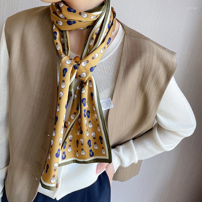 Scarves Women Silk Scarf Print Female Luxury Skinny Hair Neck Lady's Bag Tie Ribbons Headband Accessories Autumn Winter 17 150cm
Scarves Women Silk Scarf Print Female Luxury Skinny Hair Neck Lady's Bag Tie Ribbons Headband Accessories Autumn Winter 17 150cm