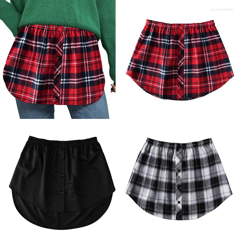 Skirts 2022 Style Women' Removable Petticoat Cotton Shirts Extended Irregular Fake Skirt Top Hem Plaid Miniskirt, Black
Skirts 2022 Style Women' Removable Petticoat Cotton Shirts Extended Irregular Fake Skirt Top Hem Plaid Miniskirt, Black