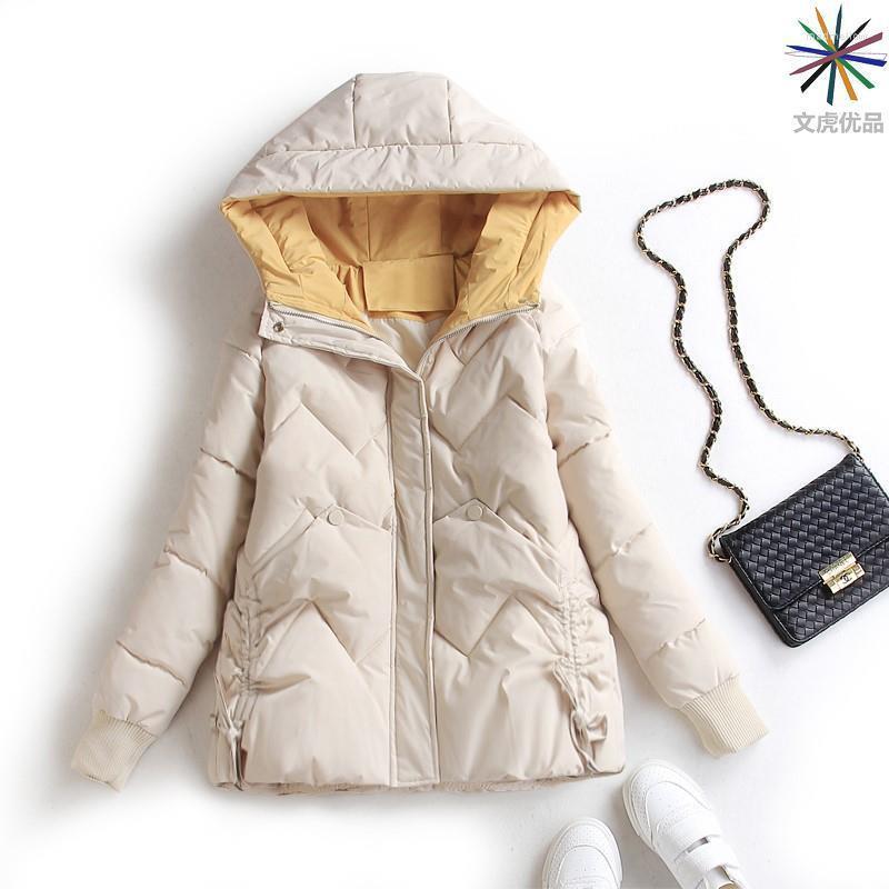 Women's Trench Coats 2022 Women's Cotton Coat Padded Winter Jackets Parker Overcoat Korean Version Thickened Student Short Hooded Warm, Red
Women's Trench Coats 2022 Women's Cotton Coat Padded Winter Jackets Parker Overcoat Korean Version Thickened Student Short Hooded Warm, Red