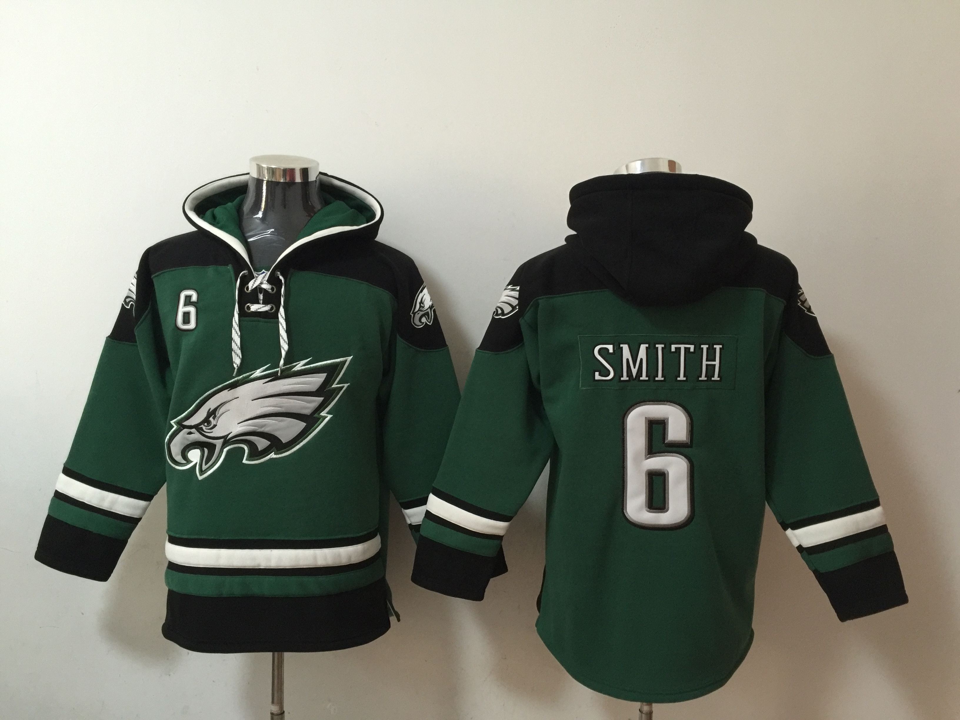 Hoodie Philadelphia''Eagles''1 Jalen Hurts 6 DeVonta Smith 26 Miles Sanders football Jason Kelce Fletcher Ageless Must Have Lace Up Pullover
Hoodie Philadelphia''Eagles''1 Jalen Hurts 6 DeVonta Smith 26 Miles Sanders football Jason Kelce Fletcher Ageless Must Have Lace Up Pullover