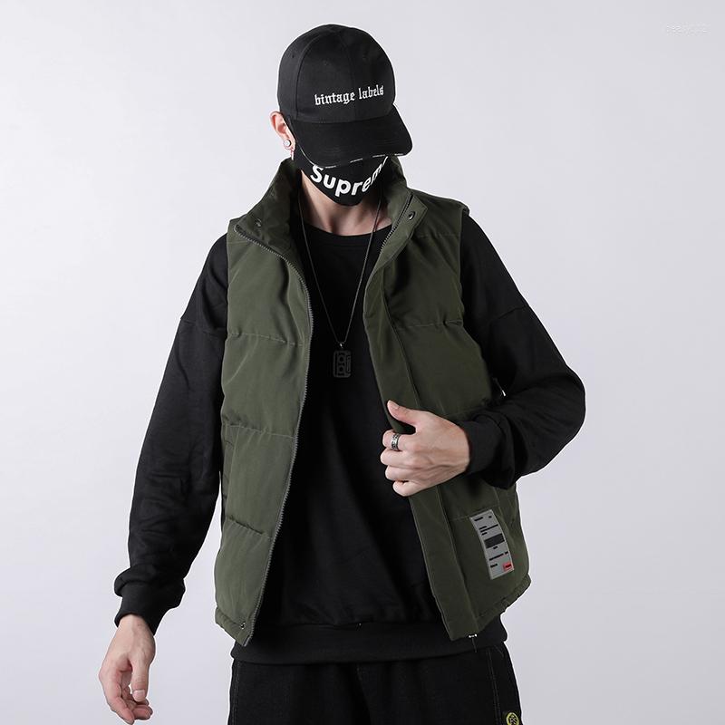 Men's Vests Korean Stand Collar Warm Down Cotton Vest Men'S Coat 2022 Large Size Handsome Slim Fit Student Trend Autumn Winter, Beige
Men's Vests Korean Stand Collar Warm Down Cotton Vest Men'S Coat 2022 Large Size Handsome Slim Fit Student Trend Autumn Winter, Beige