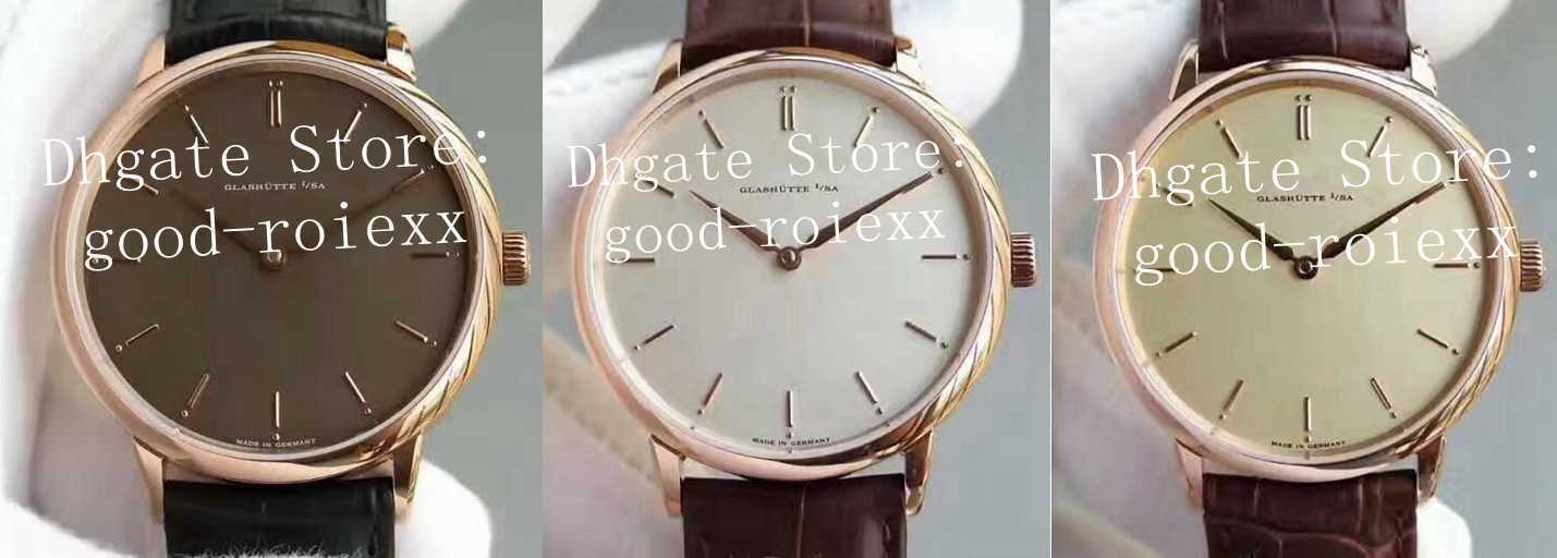 Luxury Rose Gold Watches For Men Saxonia Watch Men's Automatic Miyota 9015 Movement Leather Strap Casual Eta Wristwatches
Luxury Rose Gold Watches For Men Saxonia Watch Men's Automatic Miyota 9015 Movement Leather Strap Casual Eta Wristwatches