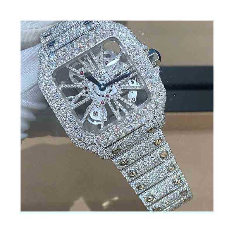 2022 Digner Watch Custom Luxury Iced Out Fashion Mechanical Watch Moissanit e Diamond free ship, Gold
2022 Digner Watch Custom Luxury Iced Out Fashion Mechanical Watch Moissanit e Diamond free ship, Gold