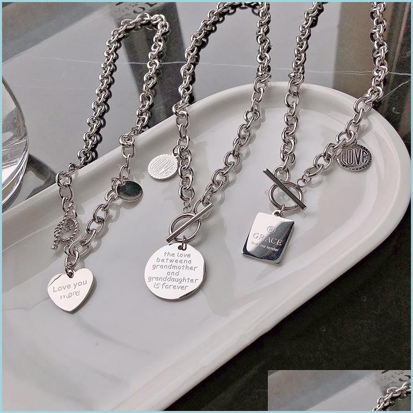 Pendant Necklaces 10Pcs/Lot Vintage Hip-Hop Stainless Steel Square Round Card Necklaces For Men Women Rock Rapper Charm Collar Penda Dhkyu
Pendant Necklaces 10Pcs/Lot Vintage Hip-Hop Stainless Steel Square Round Card Necklaces For Men Women Rock Rapper Charm Collar Penda Dhkyu