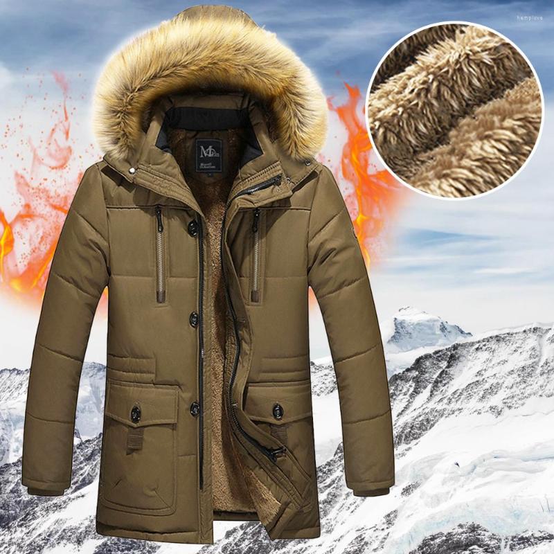 Men's Down Winter Warm Coat Mid-Length Thicken Jacket Windproof Parkas Hooded Cotton-Padded Loose Casual Zipper Pockets -5XL, Black
Men's Down Winter Warm Coat Mid-Length Thicken Jacket Windproof Parkas Hooded Cotton-Padded Loose Casual Zipper Pockets -5XL, Black