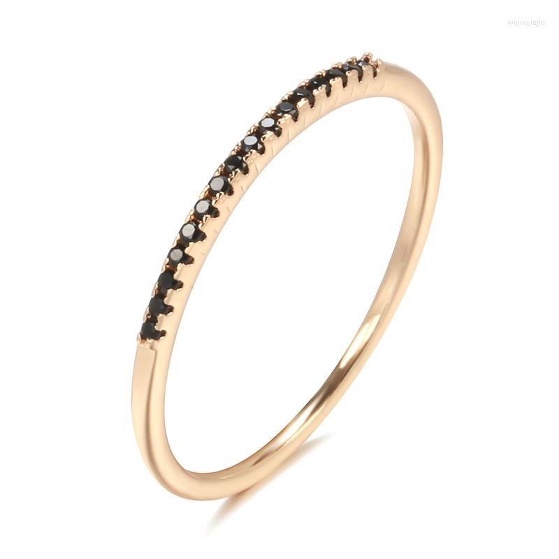 Wedding Rings 2022 585 Rose Gold Classic Exquisite Natural Zircon Charm Stackable Finger Ring For Women Trendy Fine Jewelry
Wedding Rings 2022 585 Rose Gold Classic Exquisite Natural Zircon Charm Stackable Finger Ring For Women Trendy Fine Jewelry