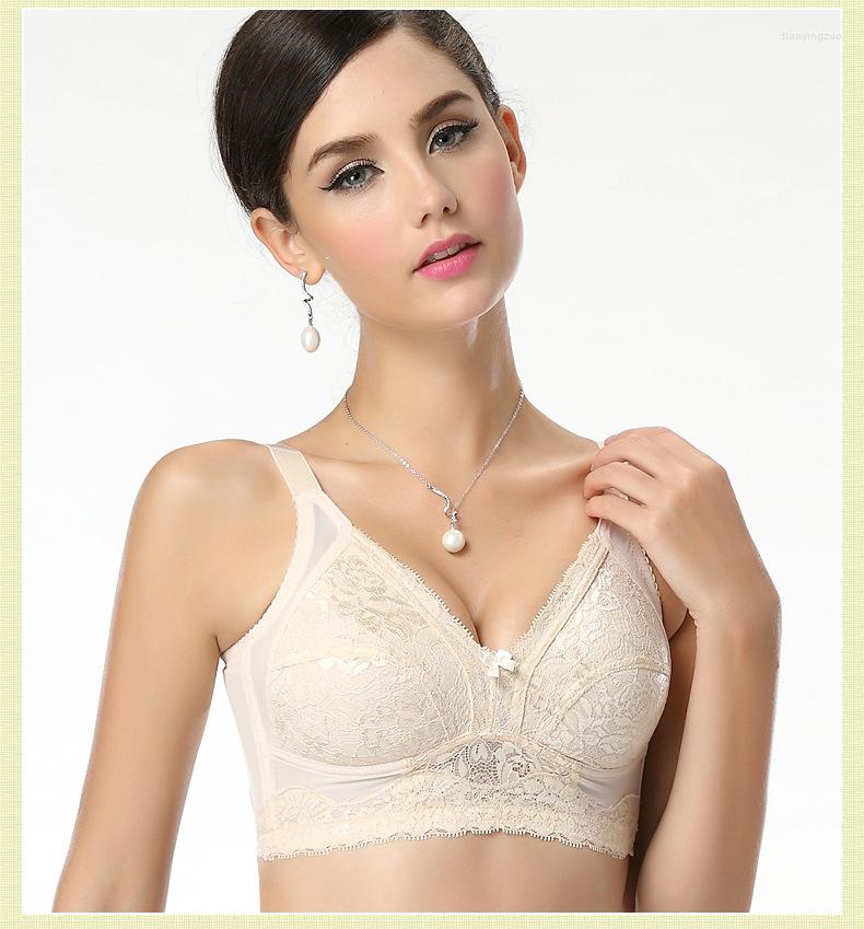 Bras French Romantic Brand Lace Bra Women's Comfort Push Up Support Minimizer 32 To 42 Cup B C D DD E F Underwear C3402, Beige
Bras French Romantic Brand Lace Bra Women's Comfort Push Up Support Minimizer 32 To 42 Cup B C D DD E F Underwear C3402, Beige