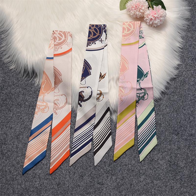 Scarves Silk Scarf Women Luxury Natural Slender Hair Band Bags Foulard Fashion Neckerchief
Scarves Silk Scarf Women Luxury Natural Slender Hair Band Bags Foulard Fashion Neckerchief