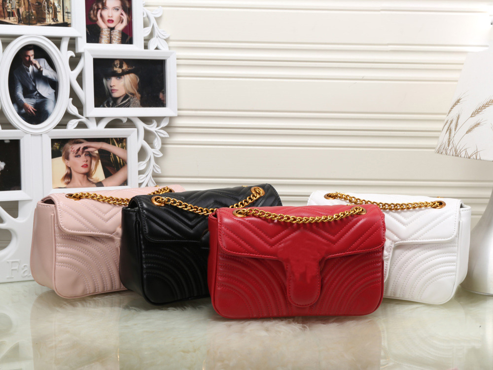 3A Quality womens Designer bags Luxury tote bag designer crossbody bag handbags 5 colour pattern chain wallet Ladies genuine leather Designer bag shoulder fashion, Black
3A Quality womens Designer bags Luxury tote bag designer crossbody bag handbags 5 colour pattern chain wallet Ladies genuine leather Designer bag shoulder fashion, Black