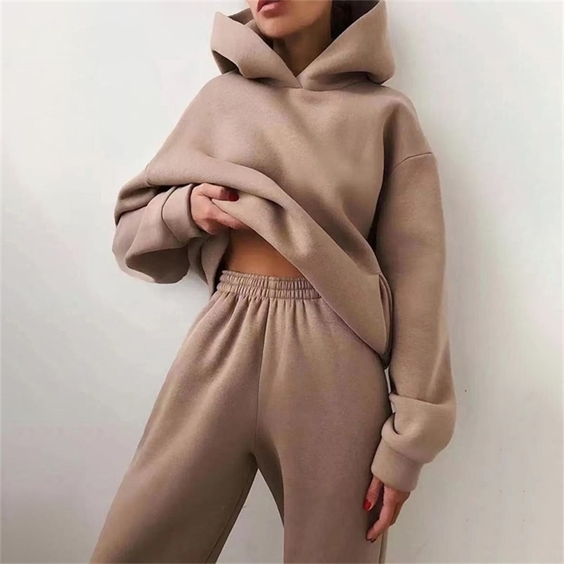 Women' Two Piece Pants Women Sets Tracksuit Autumn Casual Solid Long Sleeve Hoodie Sweatshirts Female Fashion Oversized Trouser Suits 221010, Dark grey
Women' Two Piece Pants Women Sets Tracksuit Autumn Casual Solid Long Sleeve Hoodie Sweatshirts Female Fashion Oversized Trouser Suits 221010, Dark grey