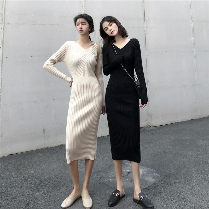 Casual Dresses Women Knit Maxi Dress 2022 Autumn Winter V-neck Long Sleeve Slim, Beige
Casual Dresses Women Knit Maxi Dress 2022 Autumn Winter V-neck Long Sleeve Slim, Beige