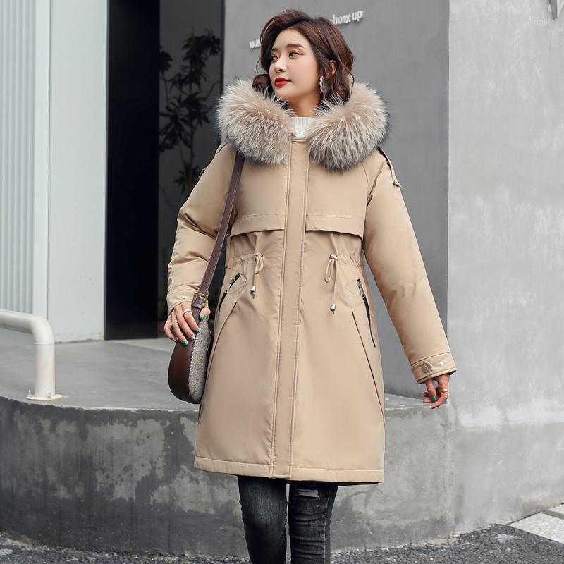 Women's Trench Coats Musim Wanita-30 Derajat Ketebalan Hangat Berkerudung Parka Kerah Bulu Besar Salju Mantel Kapas Empuk Jaket Puffer, Beige
Women's Trench Coats Musim Wanita-30 Derajat Ketebalan Hangat Berkerudung Parka Kerah Bulu Besar Salju Mantel Kapas Empuk Jaket Puffer, Beige