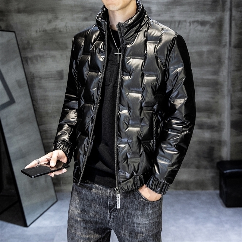 Men's Down Parkas Jacket Men's Winter Bright Face Short Fashion Brand Cool Cold Winter Warm Coat Men's Individual Outerwear Korean Vers 221010, Black
Men's Down Parkas Jacket Men's Winter Bright Face Short Fashion Brand Cool Cold Winter Warm Coat Men's Individual Outerwear Korean Vers 221010, Black