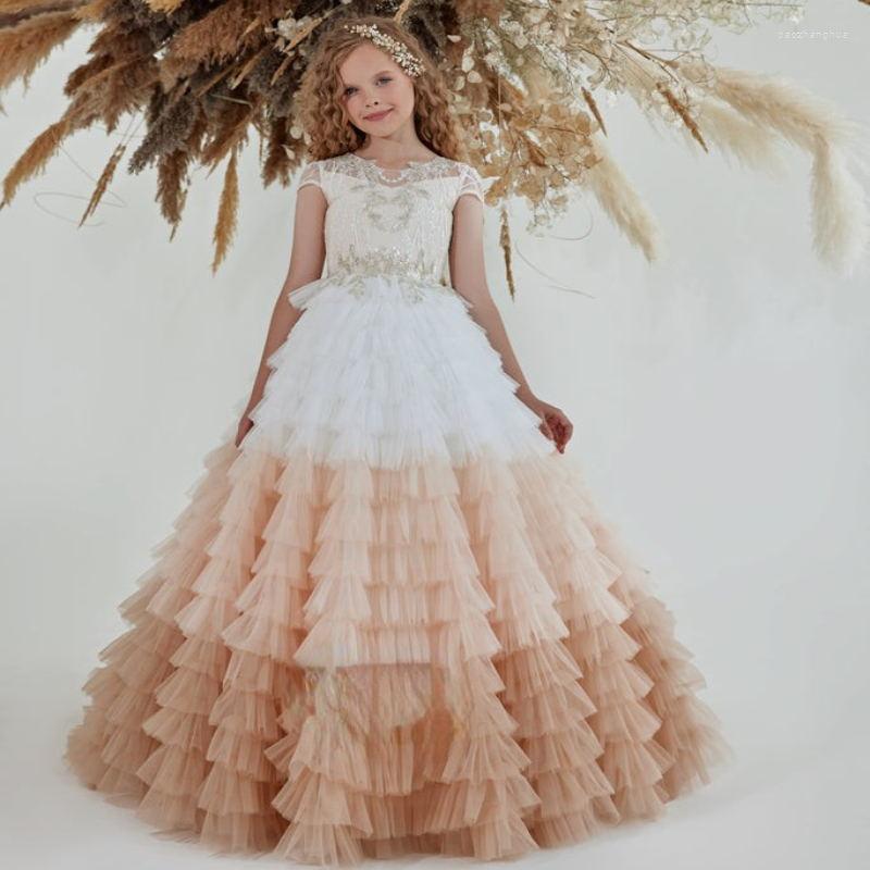 Girl Dresses Puffy Gradient Tulle Flower Girls Dress For Wedding Party Prom Gown Kids Princess First Communion, Blue
Girl Dresses Puffy Gradient Tulle Flower Girls Dress For Wedding Party Prom Gown Kids Princess First Communion, Blue