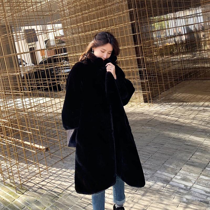 Women' Fur Herstory Winter Women 2022 Mink Loose Coats Luxury Thicken Warm Ladies Oversize Female Plush Cardigan Outwear, Black
Women' Fur Herstory Winter Women 2022 Mink Loose Coats Luxury Thicken Warm Ladies Oversize Female Plush Cardigan Outwear, Black