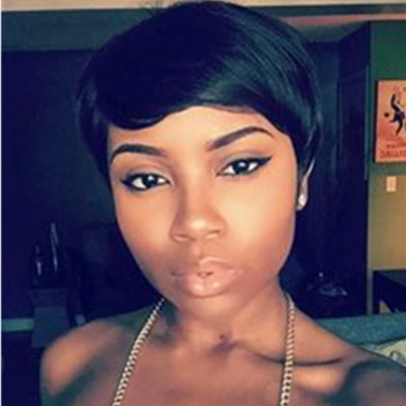 Human hair Baby cut wigs for Black Women none Lace Front Wig Pixie Very Short Full machine made Wigs
Human hair Baby cut wigs for Black Women none Lace Front Wig Pixie Very Short Full machine made Wigs