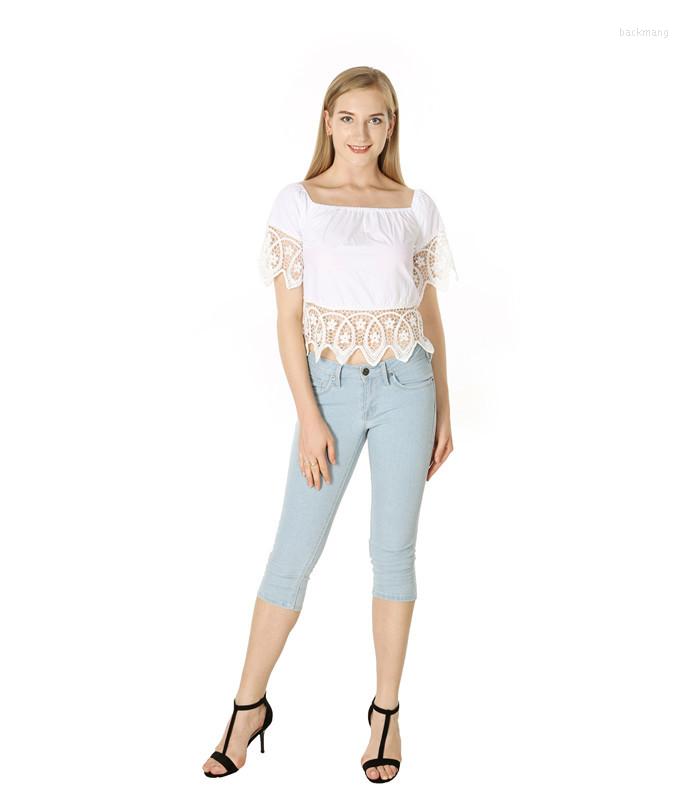 Women' T Shirts Casual Loose Off Shoulder Hollow Out Short Sleeve Tops 2022 Women Slash Neck Lace Summer T-shirt, Sky blue
Women' T Shirts Casual Loose Off Shoulder Hollow Out Short Sleeve Tops 2022 Women Slash Neck Lace Summer T-shirt, Sky blue
