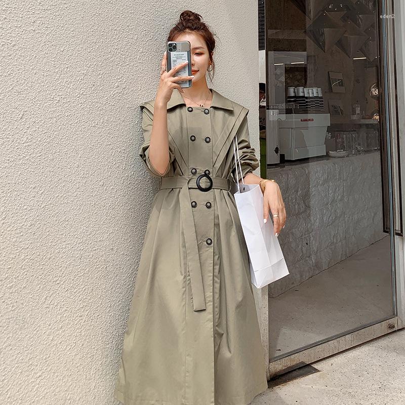 Women' Trench Coats Korean Style Women' Loose Rain Raincoat With Belt Spring Autumn Windbreaker Lady Cloak Coat, Maroon
Women' Trench Coats Korean Style Women' Loose Rain Raincoat With Belt Spring Autumn Windbreaker Lady Cloak Coat, Maroon