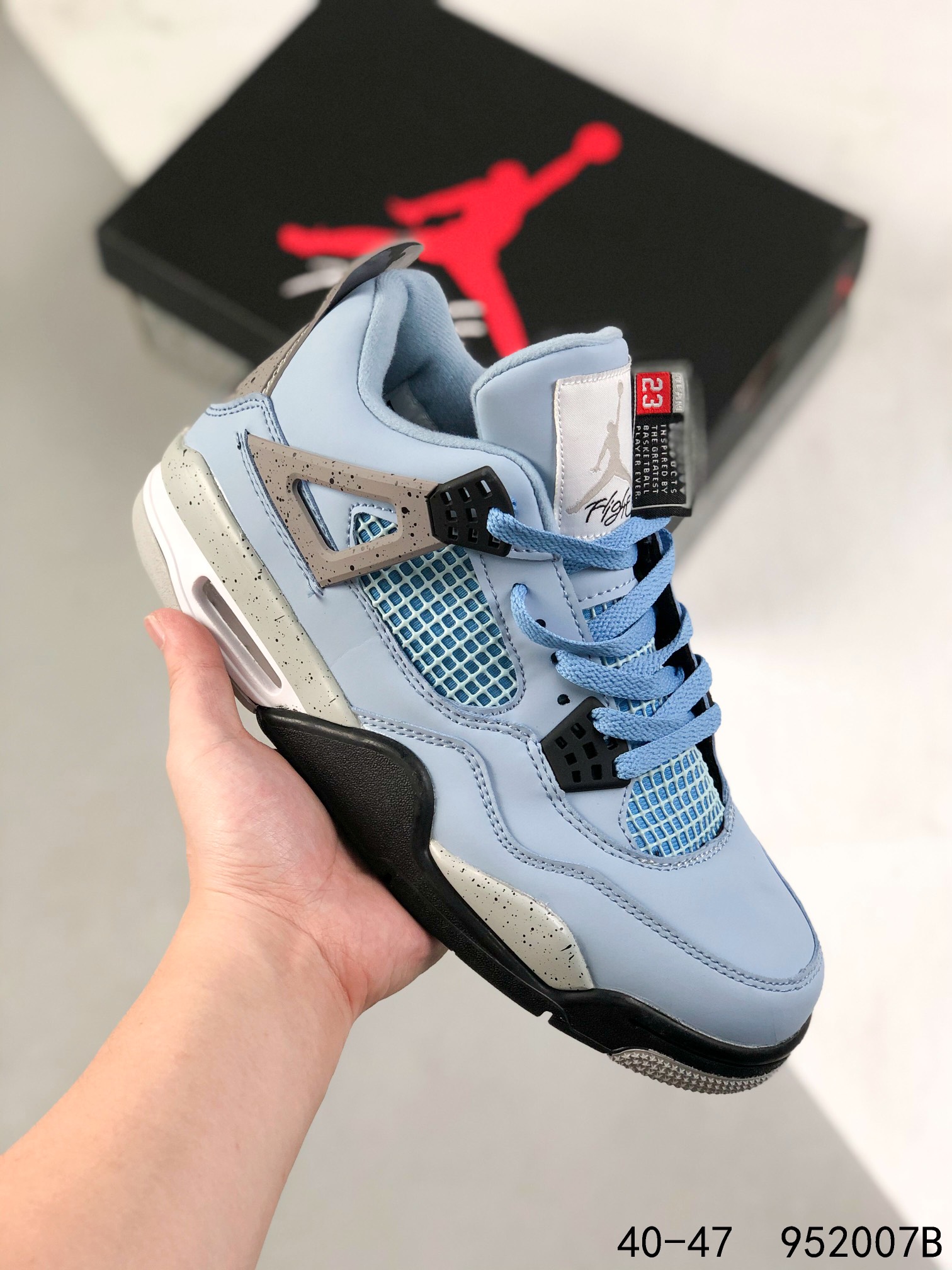 Nike Air Jordan 4 0T04-30 jumpman 4 men basketball shoes women 4s Red Thunder Military Black Cat Cactus Jack Midnight Navy University Blue m, Color (19)
Nike Air Jordan 4 0T04-30 jumpman 4 men basketball shoes women 4s Red Thunder Military Black Cat Cactus Jack Midnight Navy University Blue m, Color (19)