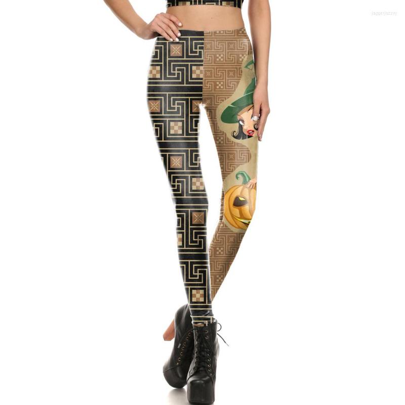 Women' Leggings Halloween Cosplay Womens Jacko Print Sexy Slim Christmas Funny Legging Cool Witch Pumpkin Mid Waist Cropped Pants, Picture 3
Women' Leggings Halloween Cosplay Womens Jacko Print Sexy Slim Christmas Funny Legging Cool Witch Pumpkin Mid Waist Cropped Pants, Picture 3