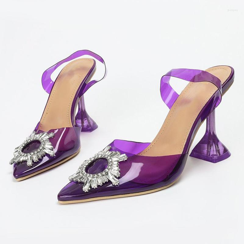 Sandals Summer Fashion Rhinestone Pointed Toe Personalized Wine Glass With Sunflower High Heels Sandalias De Las Mujeres, Purple
Sandals Summer Fashion Rhinestone Pointed Toe Personalized Wine Glass With Sunflower High Heels Sandalias De Las Mujeres, Purple