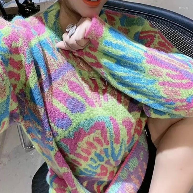 Women's Sweaters Hip Women Hop Oversize Colorful Printed Long Sweater Pullover Harajuku Sleeve Loose Fit Casual Knitted Tops O Neck Knitwear
Women's Sweaters Hip Women Hop Oversize Colorful Printed Long Sweater Pullover Harajuku Sleeve Loose Fit Casual Knitted Tops O Neck Knitwear